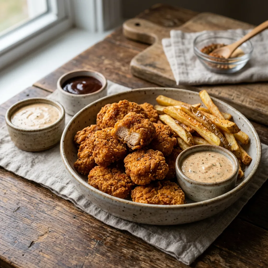 Spicy Fried Turkey Tenderloins
