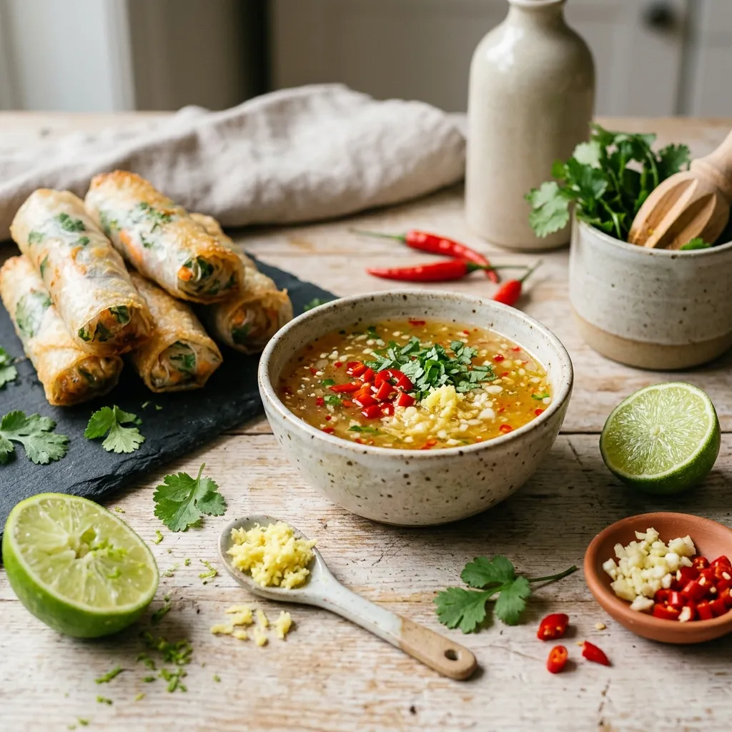 Spicy Ginger and Lime Sauce