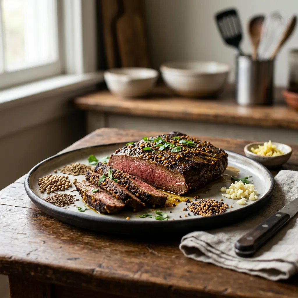 Spicy Indian Steak