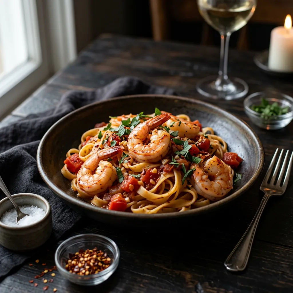 Spicy Italian Shrimp Fra Diavolo Recipe