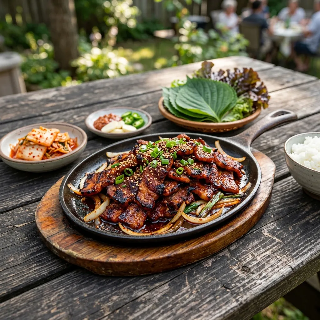 Spicy Korean Pork (Daeji Bulgogi)