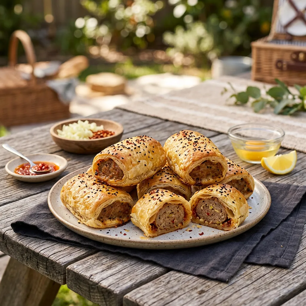 Spicy Sausage Rolls