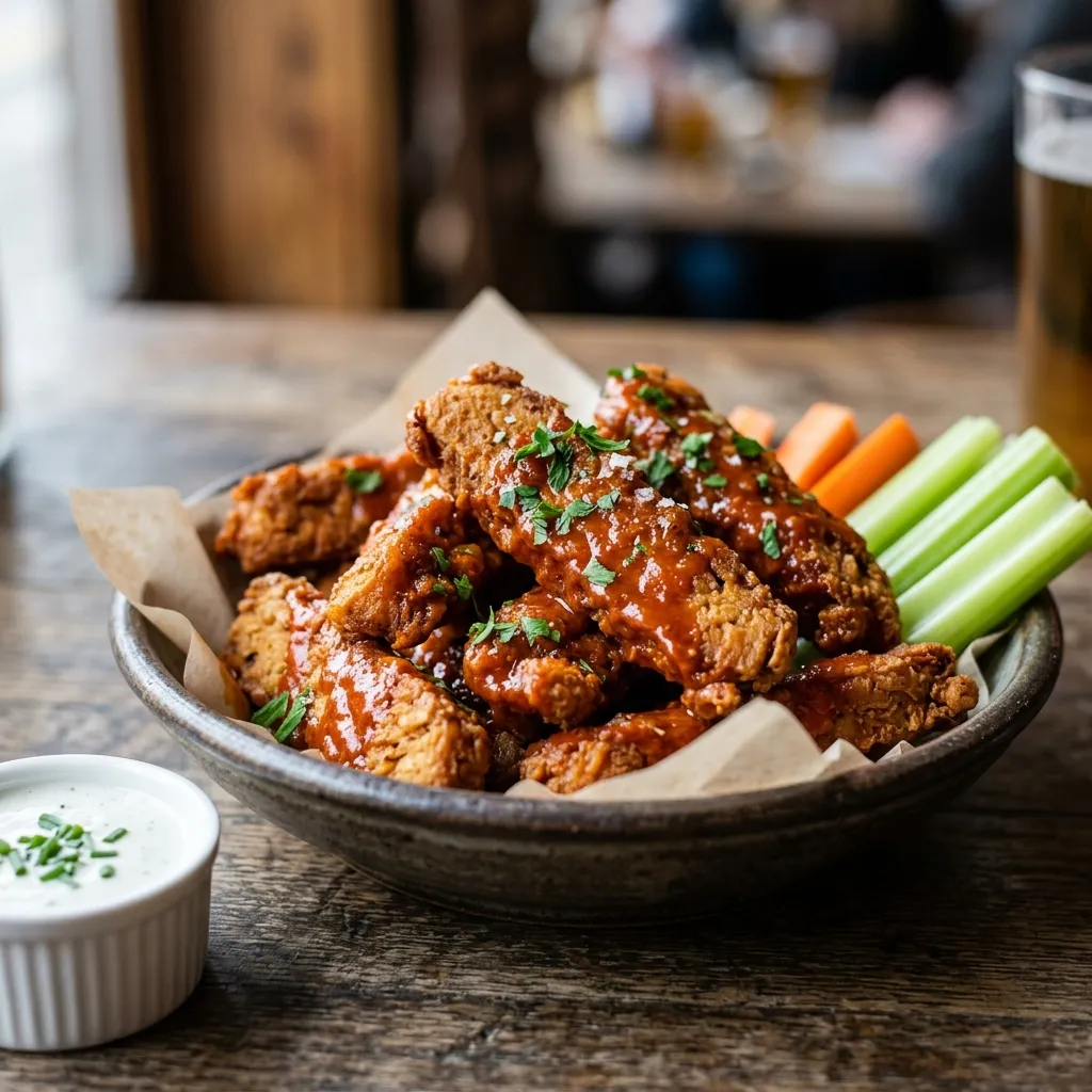 Spicy Seitan Buffalo 