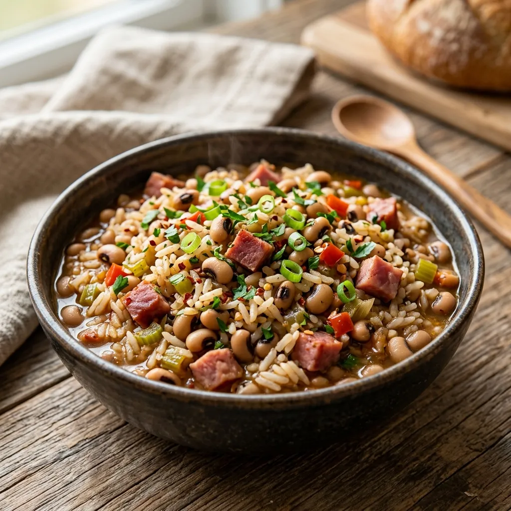 Spicy Southern Black-Eyed Peas
