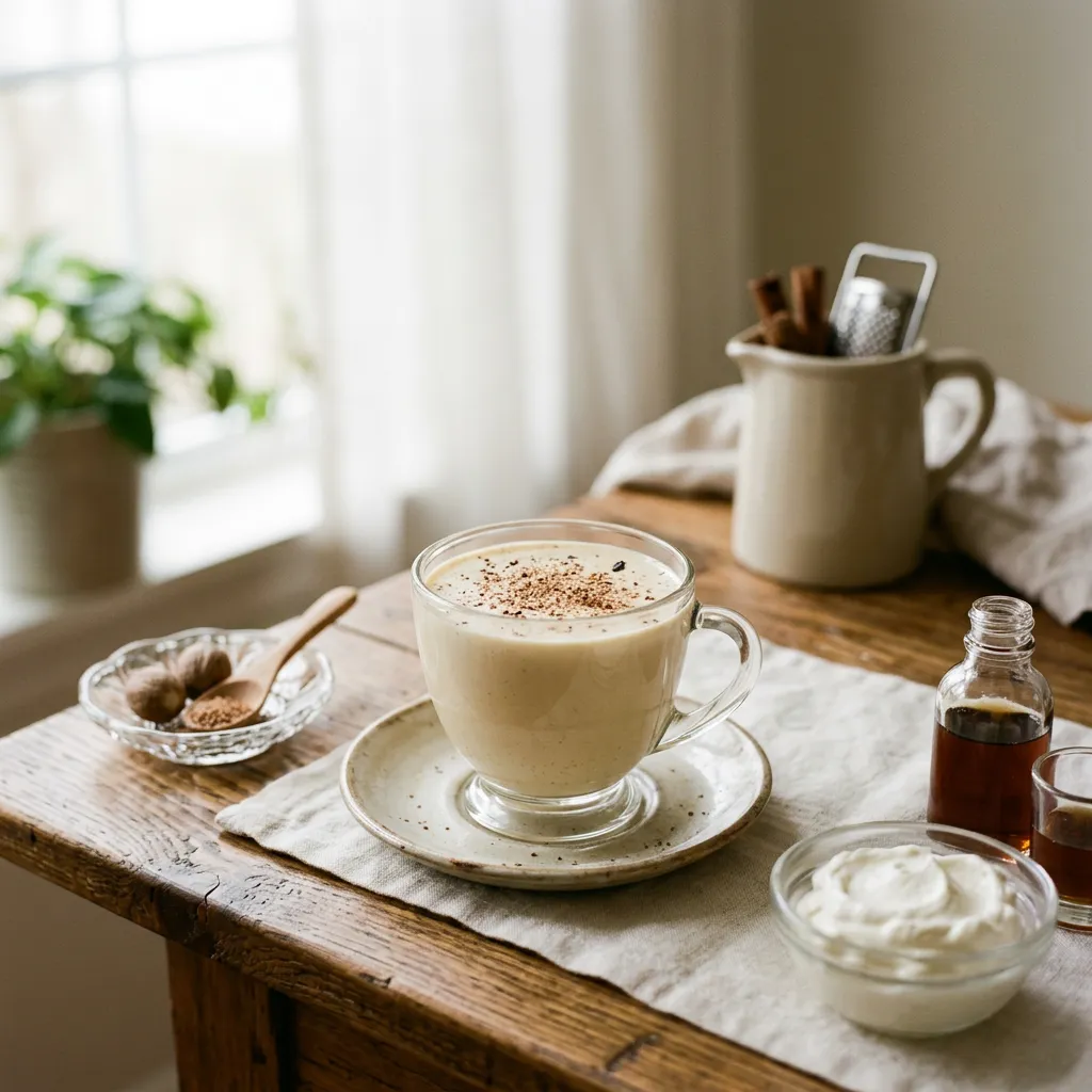 Spiked Eggnog With Brandy, Bourbon, or Rum