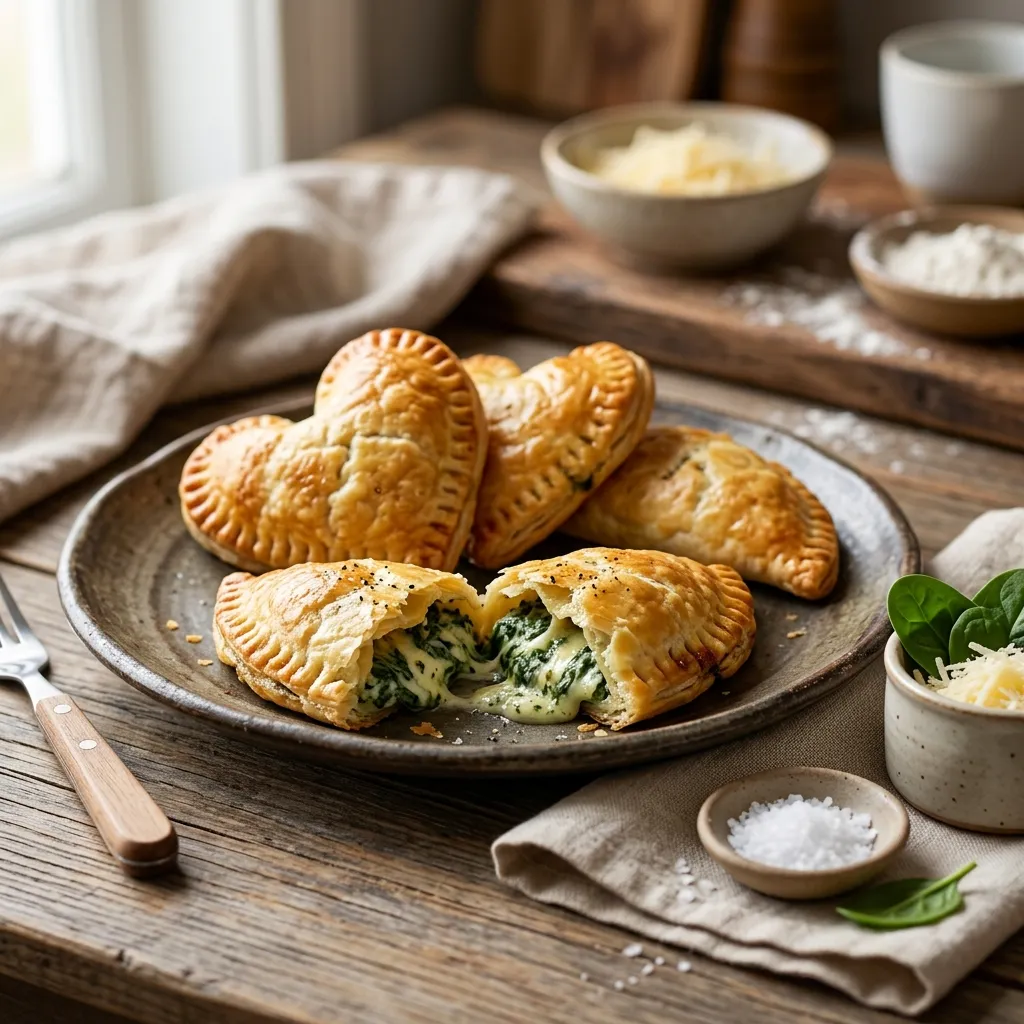 Spinach and Cheese Empanadas