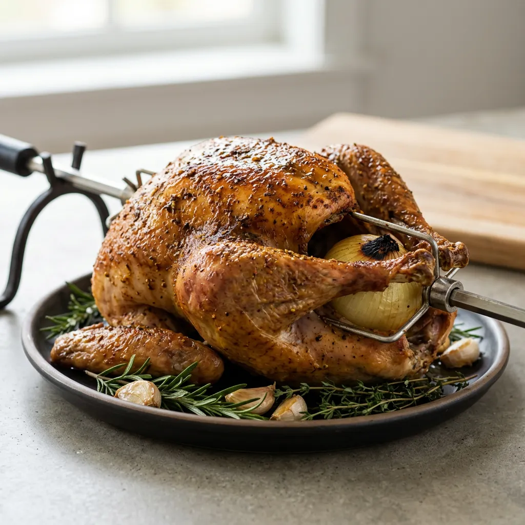Spit-Roasted Turkey