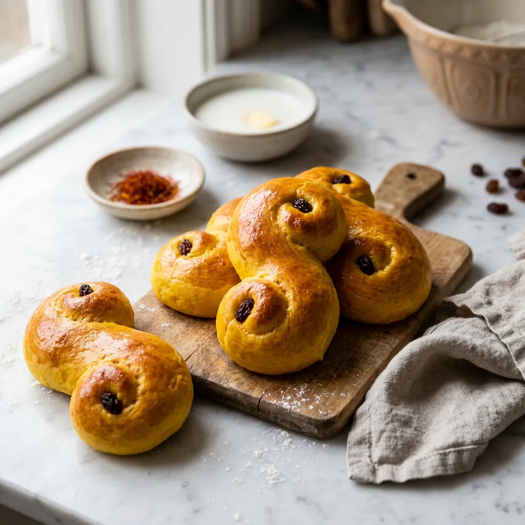 St. Lucia Buns (Lussekatter)