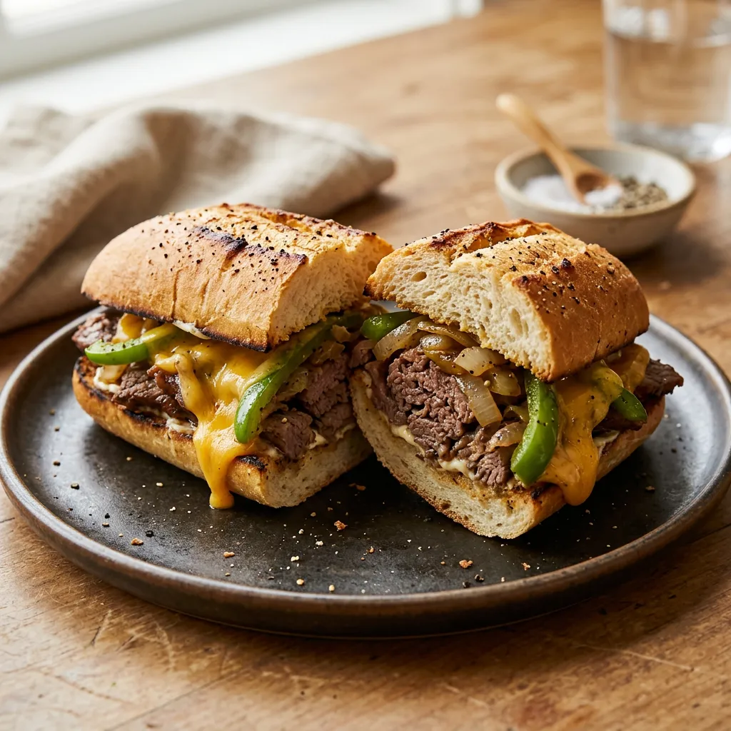 Steak and Cheese Sandwiches