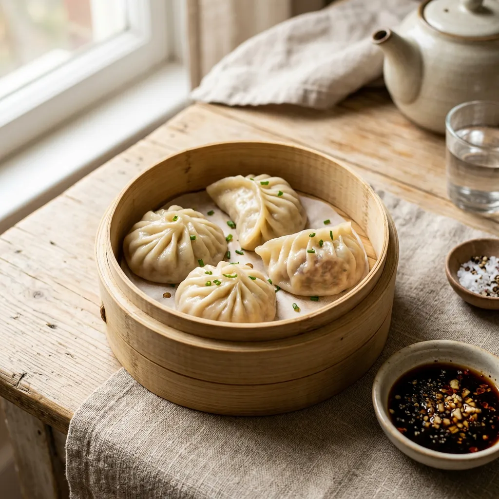 Steamed Momos Recipe (Indian Dumplings)