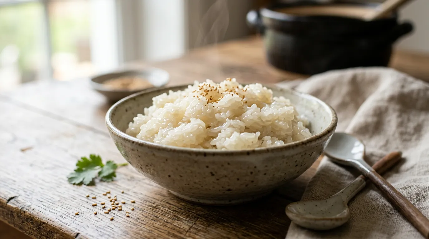 Steamed Thai Sticky Rice