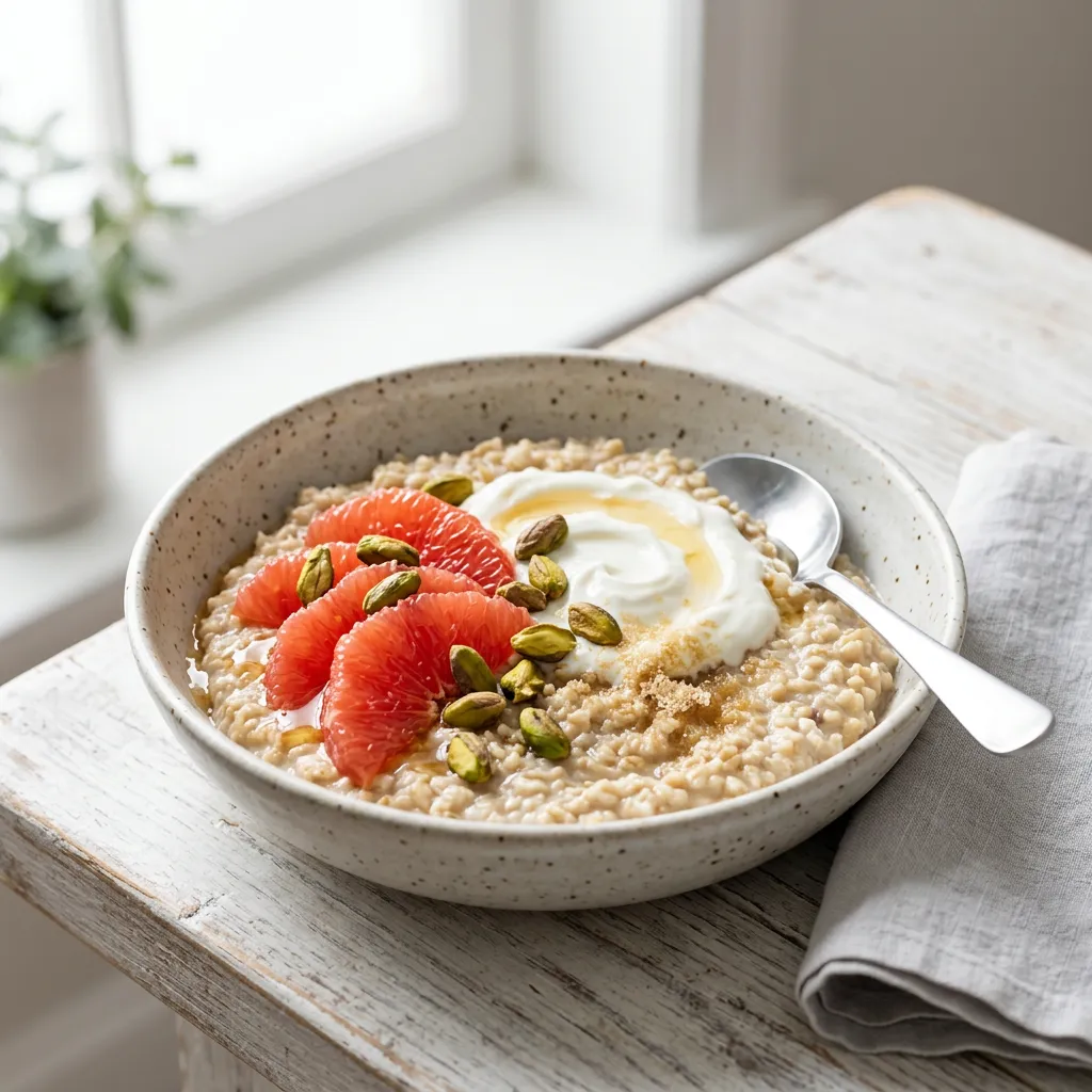 Steel Cut Overnight Oats