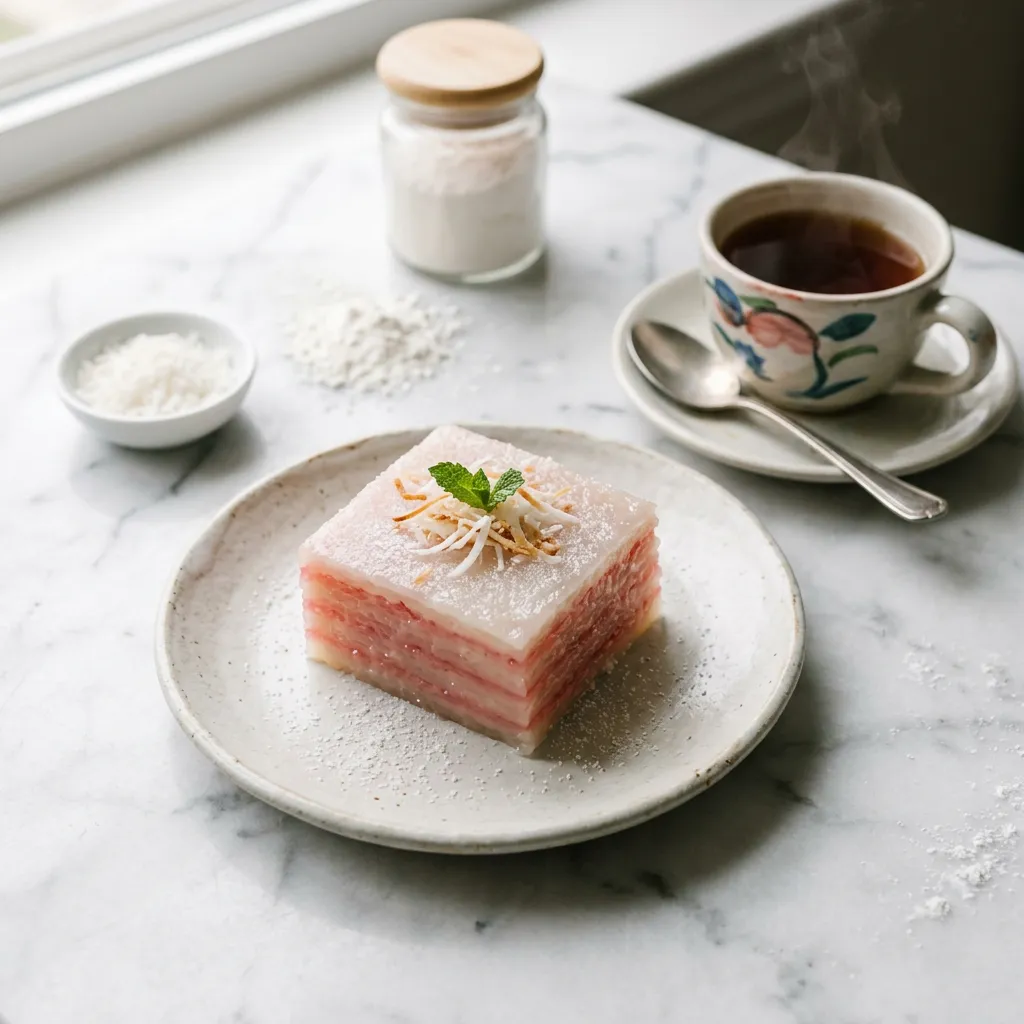Sticky Rice Layer Cake (Vegan/Gluten-Free)