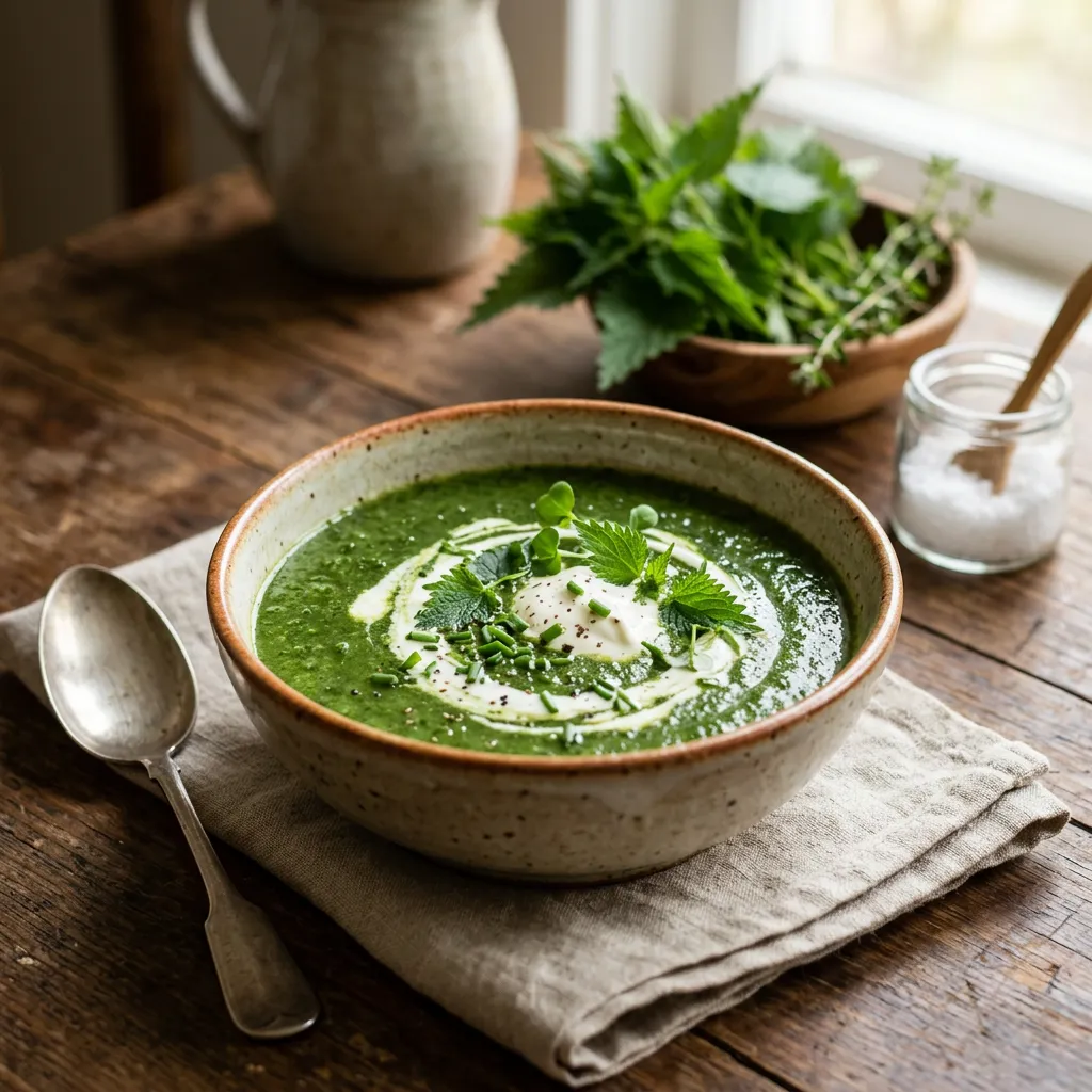 Stinging Nettles Soup