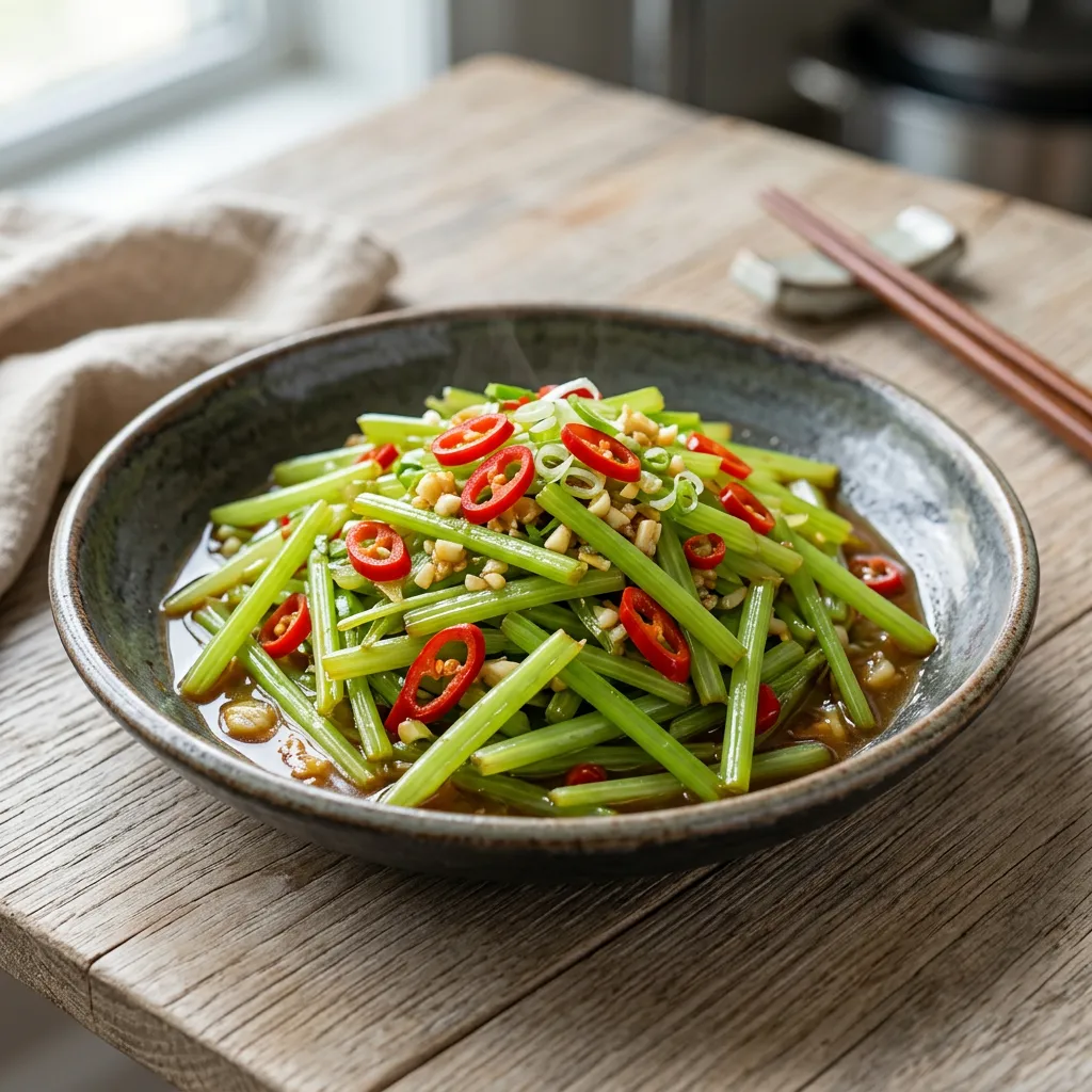 Stir-Fry Chinese Celery