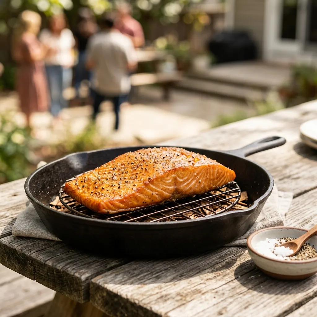Stove Top Smoked Salmon