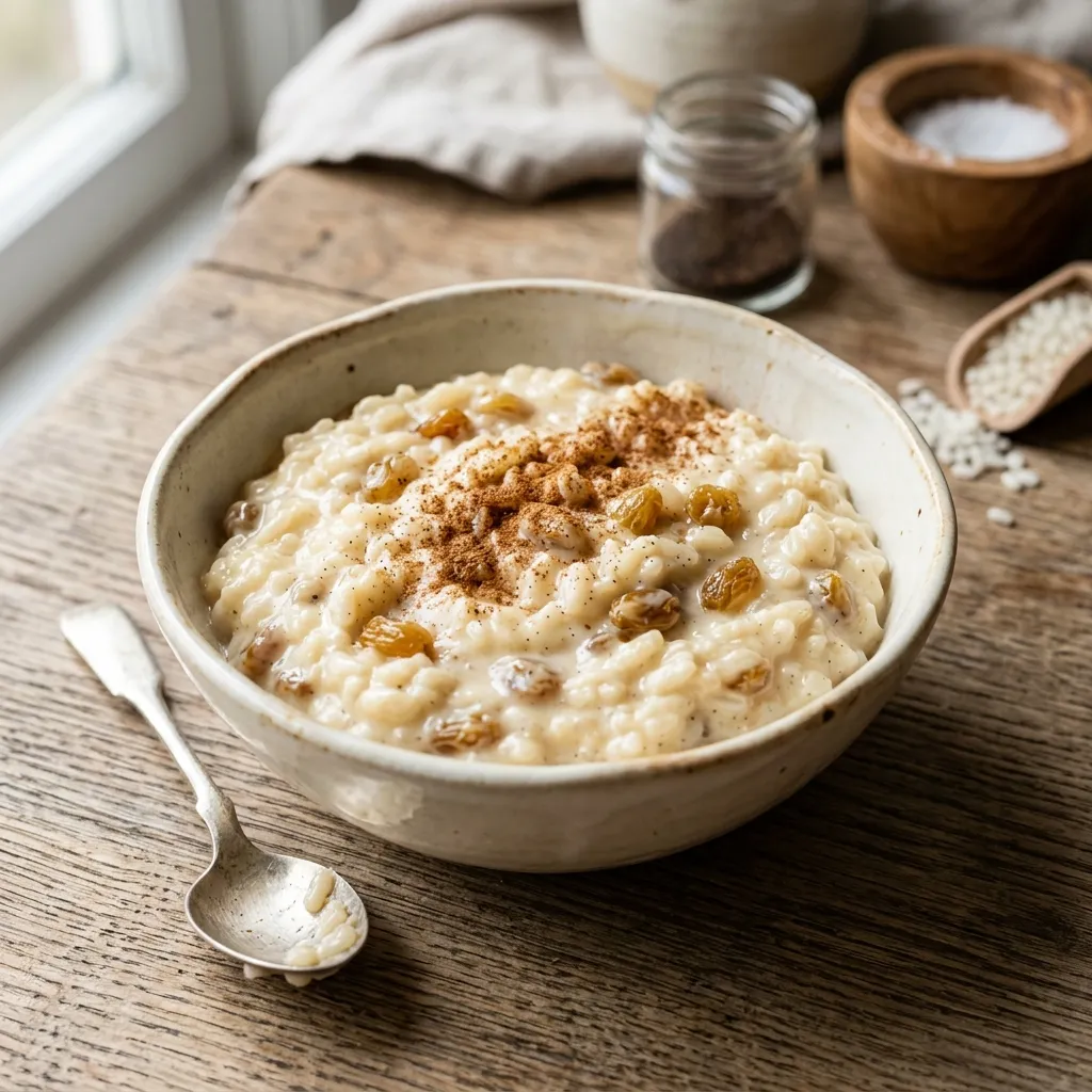 Stovetop Rice Pudding