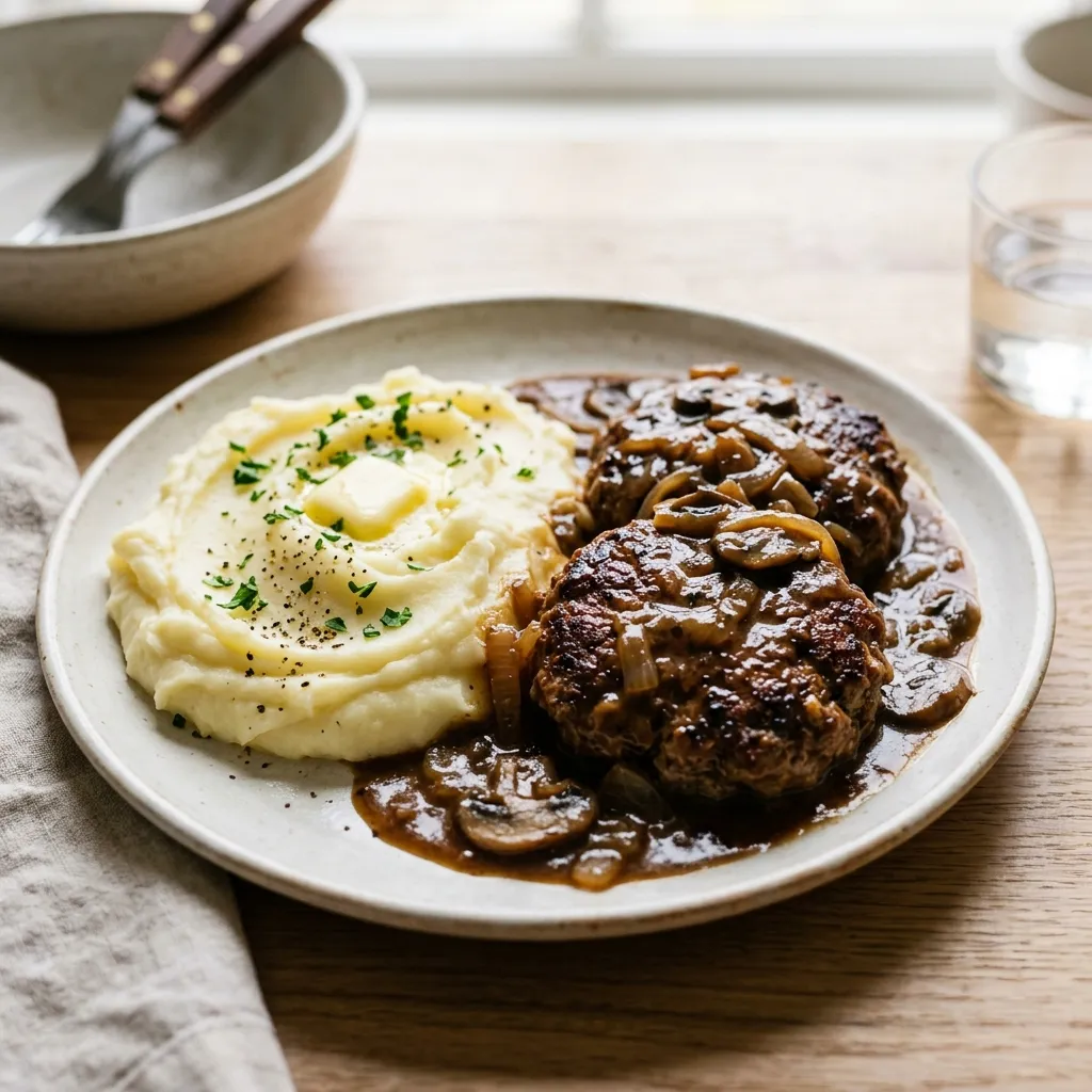 Stovetop Salisbury Steak