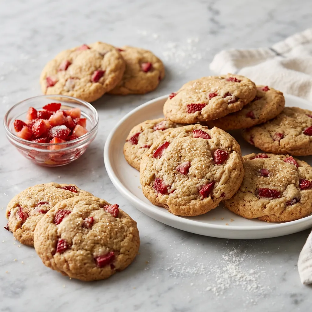 Strawberry Cookies