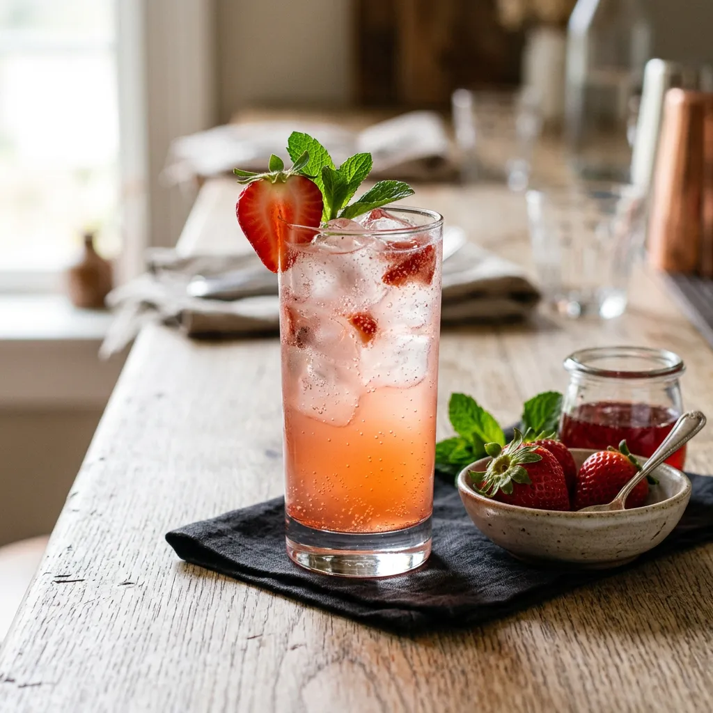 Strawberry Gin & Tonic Recipe