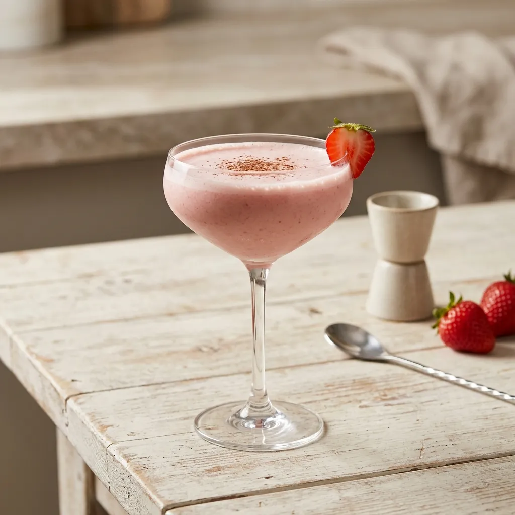 Strawberry Kiss Cocktail