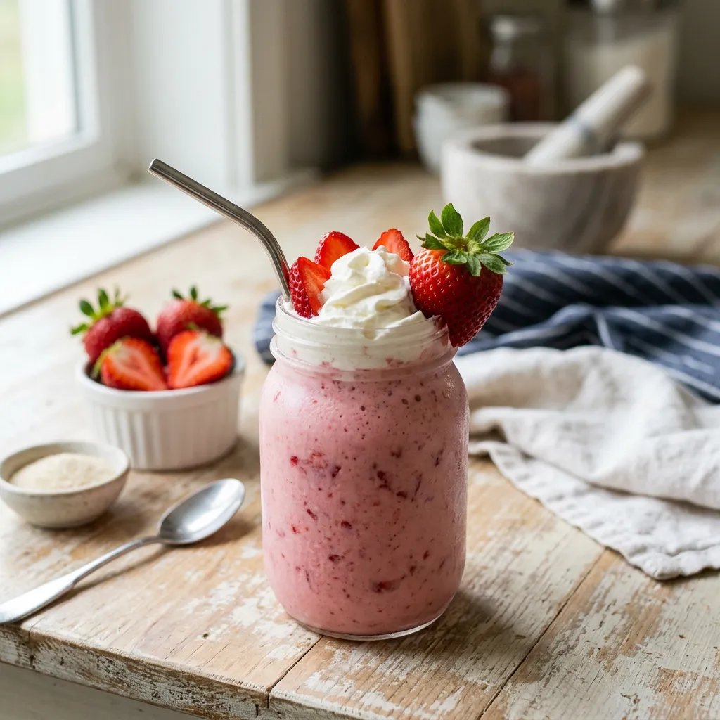 Strawberry Milkshake