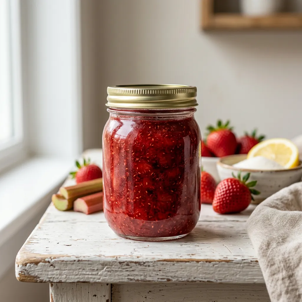 Strawberry-Rhubarb Jam