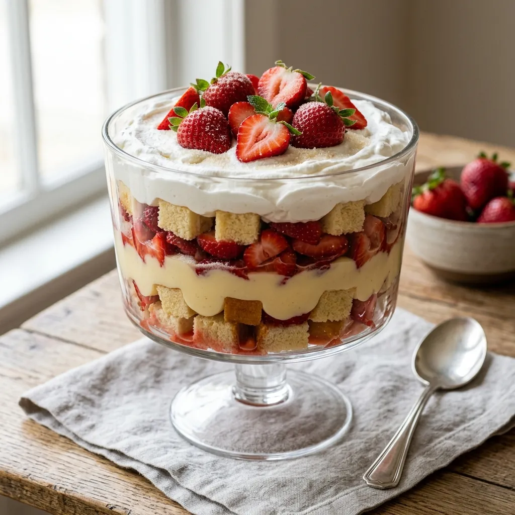 Strawberry Trifle