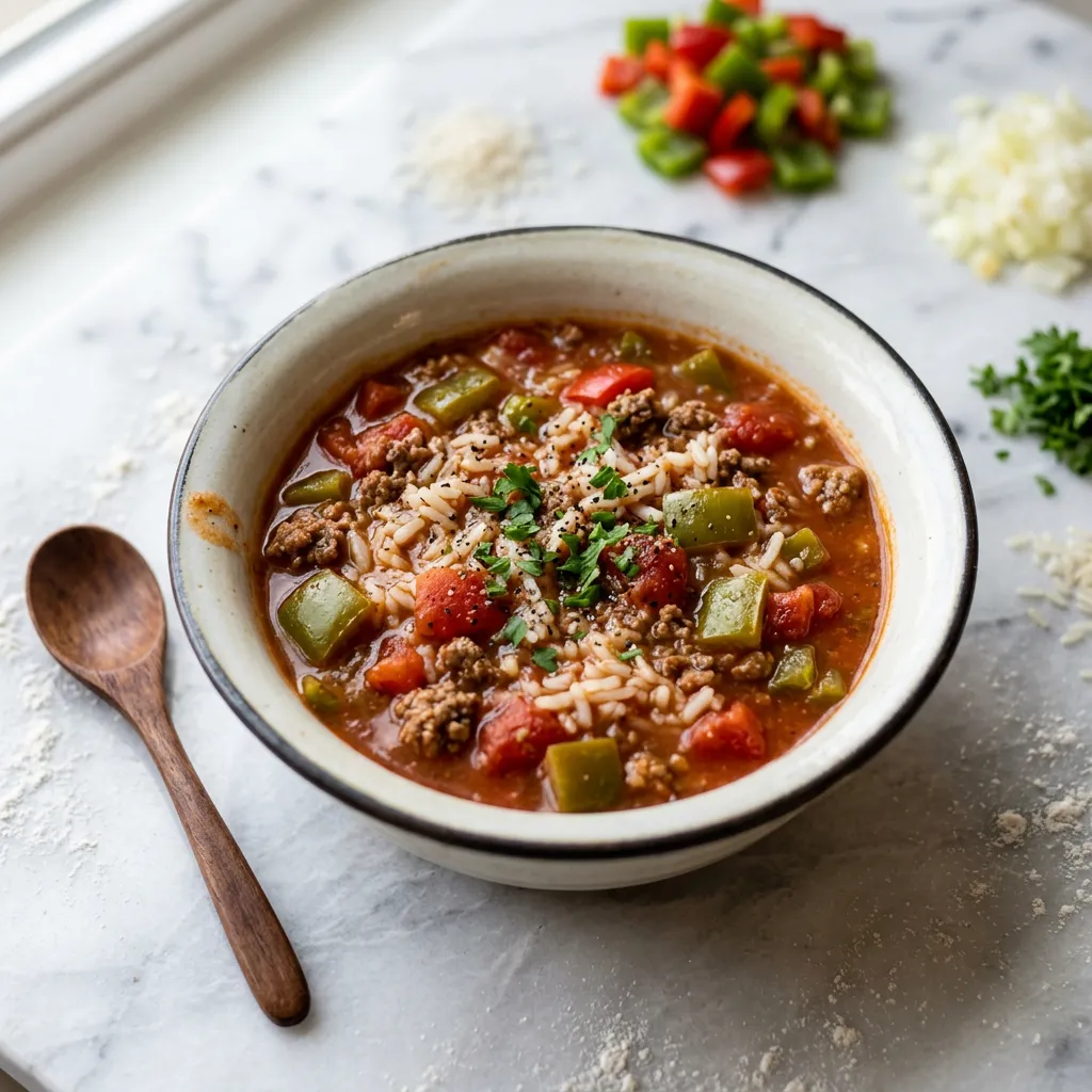 Stuffed Pepper Soup