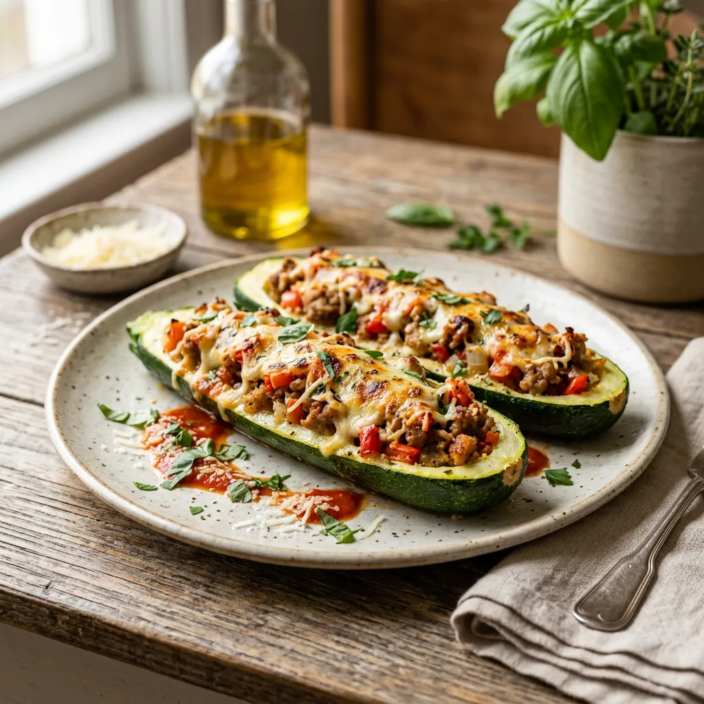 Stuffed Zucchini Recipe