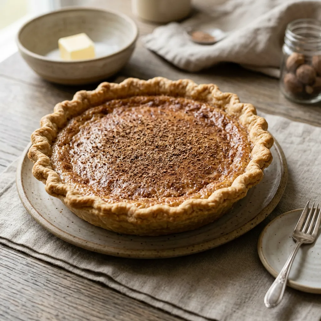 Sugar Cream Pie Recipe