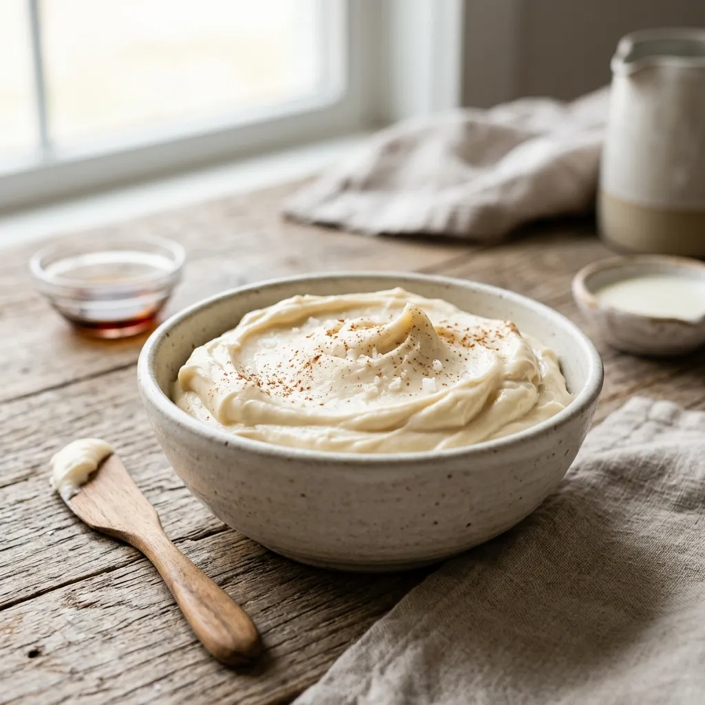 Sugar-Free Maple Cream Cheese Frosting