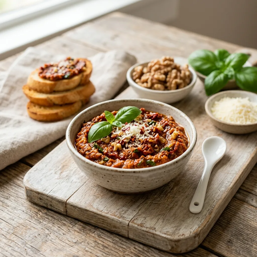 Sun-Dried Tomato Pesto