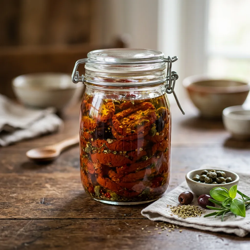 Sun-Dried Tomatoes in Olive Oil Recipe