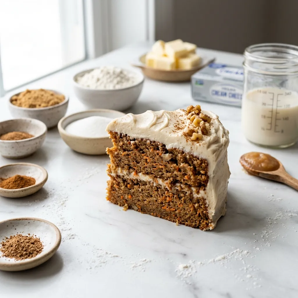 Super Moist Vegan Carrot Cake