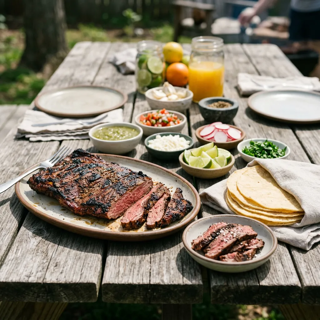 Super Simple Mexican Carne Asada