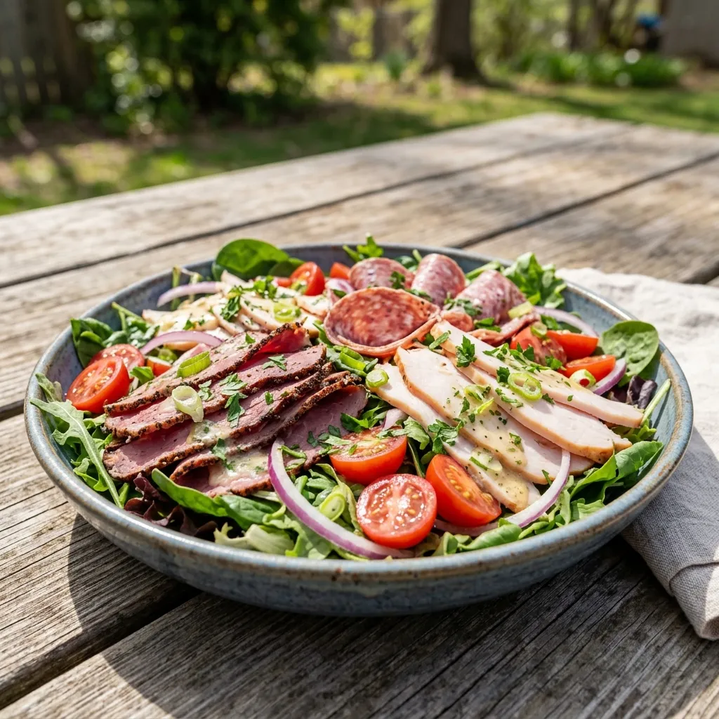 Susie Fishbein's Kosher Chef's Salad (Meat)