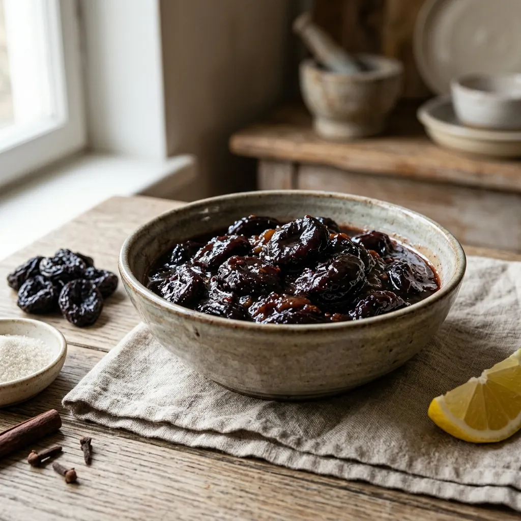 Suszone Sliwki: Polish Prune Pierogi Filling