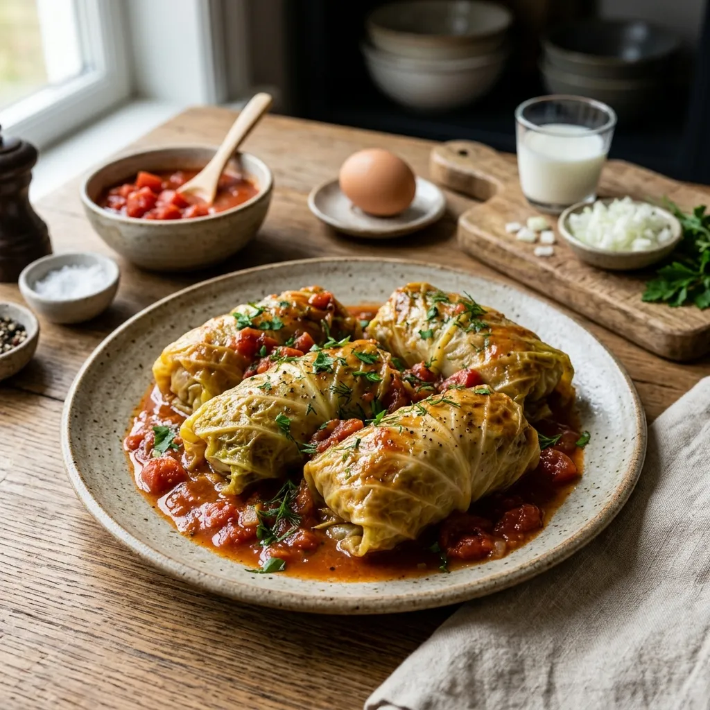 Swedish Cabbage Rolls, Crock Pot or Stovetop