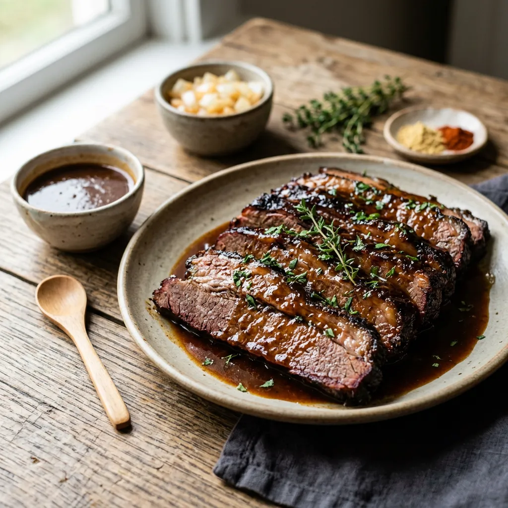 Sweet and Savory Coca Cola Brisket