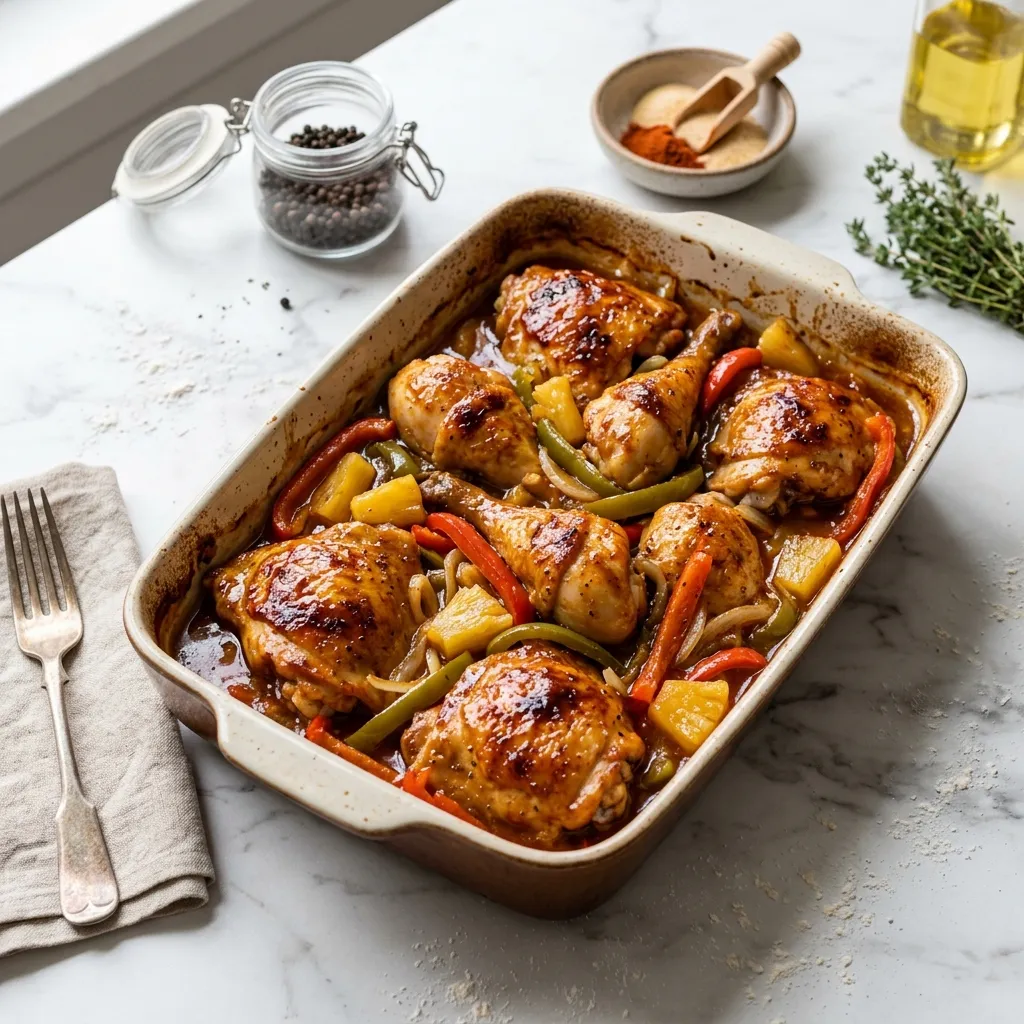 Sweet and Sour Duck Sauce Chicken Two Ways