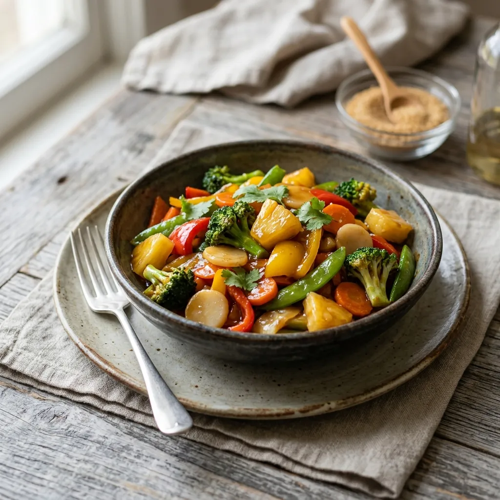 Sweet and Sour Vegetables