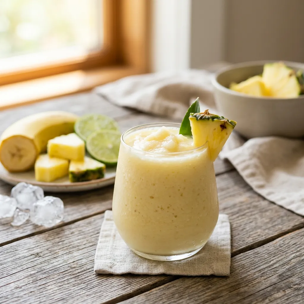 Sweet and Tropical Pineapple Smoothie Recipe