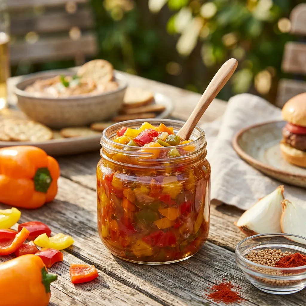 Sweet Bell Pepper Relish