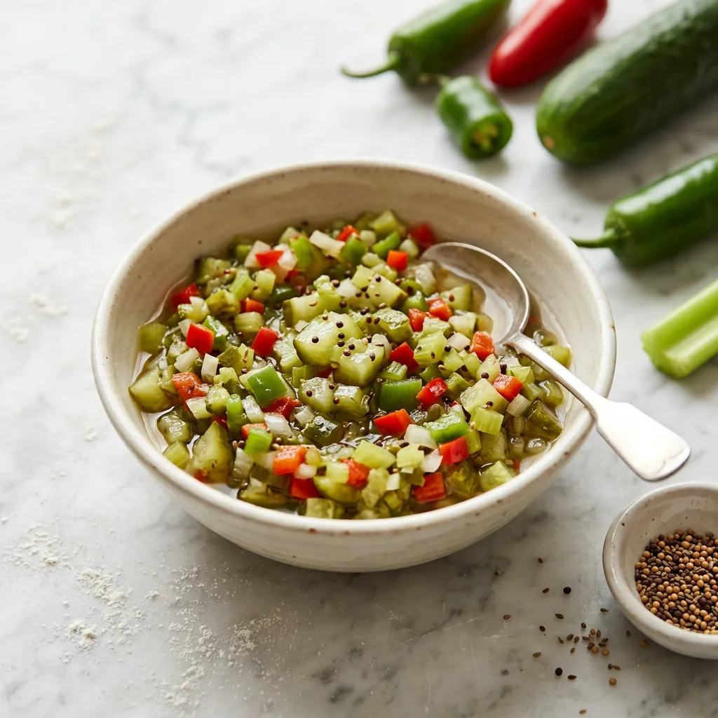 Sweet Cucumber Relish