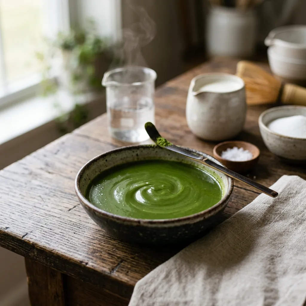Sweet Green Tea Sauce