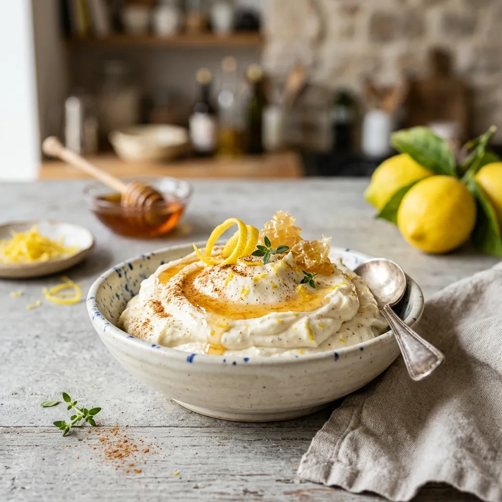 Sweet Honey and Mascarpone Dessert