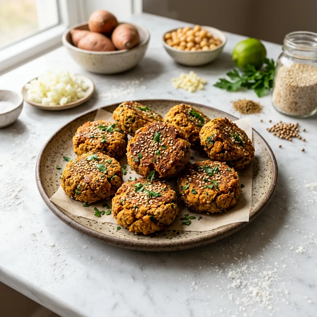Sweet Potato Falafel