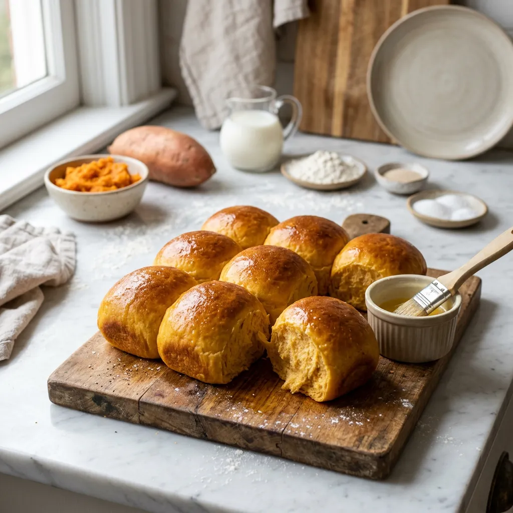 Sweet Potato Rolls