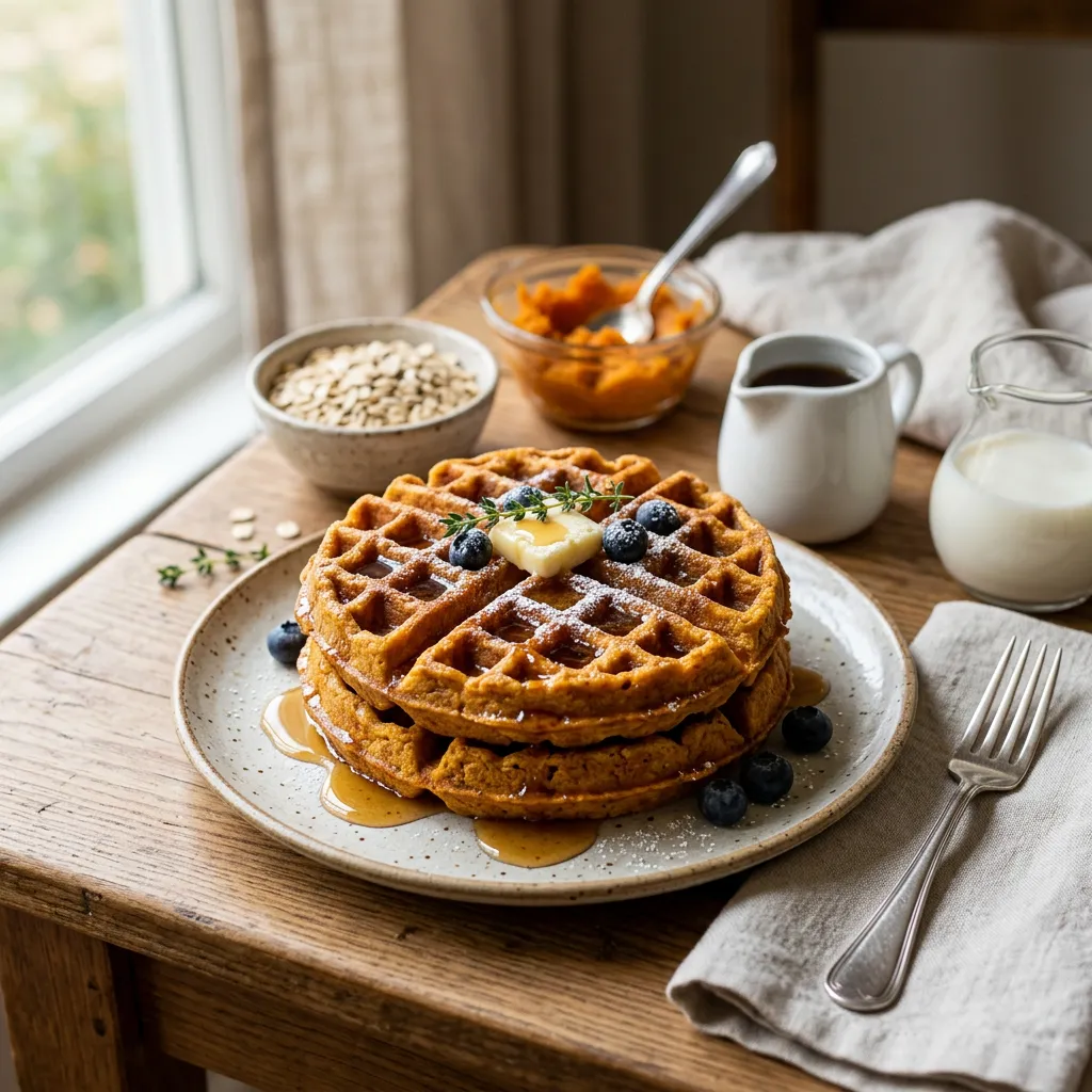 Sweet Potato Waffles Recipe
